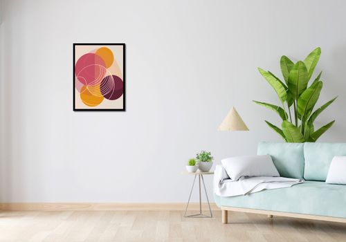 Plakat 50x65cm Przenikanie Ciepła na Arena.pl