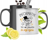 Dla Informatyka Kubek Magiczny Na Prezent Z Nadrukiem Ze Zdjęciem