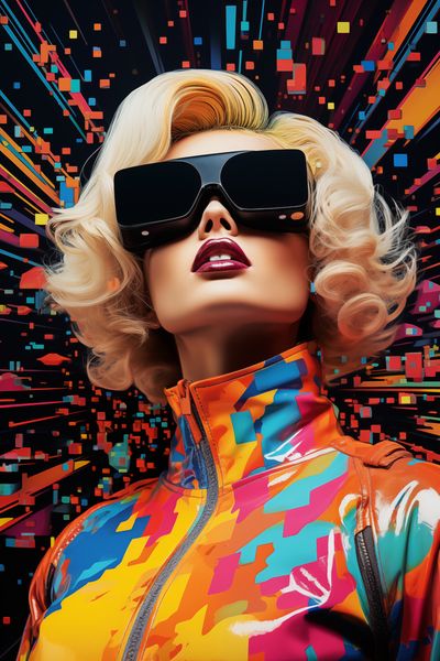 Plakat 20x30cm Retro Futuryzm zdjęcie 1