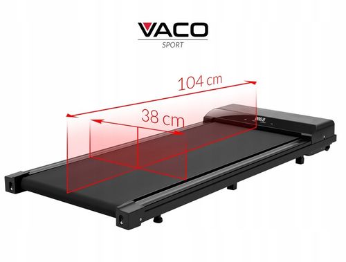Bieżnia (Walking pad) VACO z wyświetlaczem LED i zdalnym sterowaniem. na Arena.pl
