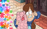 Puzzle tradycyjne Wodogrzmoty - Gravity Falls