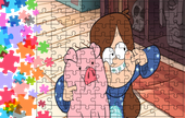 Puzzle tradycyjne Wodogrzmoty - Gravity Falls