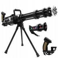 KARABIN DZWIĘKOWY SYGNAŁOWY DLA DZIECKA ŚWIECĄCY NA BATERIE MINIGUN