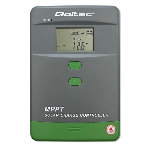 Qoltec Regulator MPPT 60A 12/24V LCD Bluetooth APP zdjęcie 9