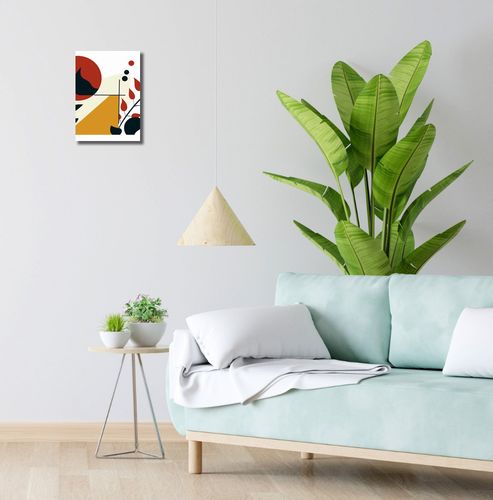 Obraz 20x30cm Ogień i Flora na Arena.pl