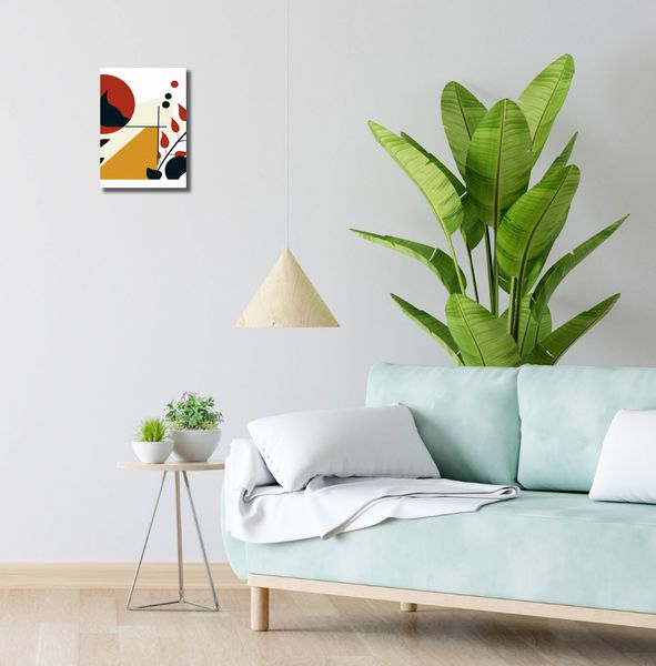 Obraz 20x30cm Ogień i Flora zdjęcie 2