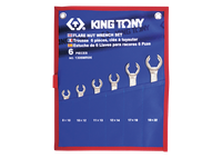 zestaw kluczy do przewodów hamulcowych 6 części 8-22mm - ky1306mrn
