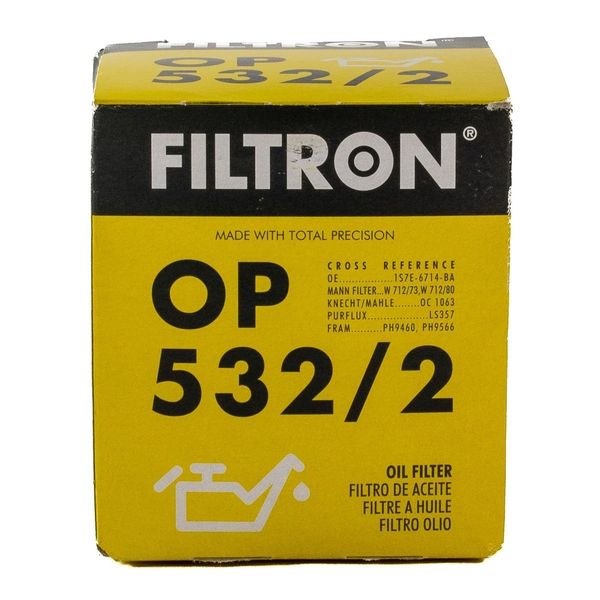 FILTRON filtr oleju OP532/2 - Ford Focus C-Max zdjęcie 2