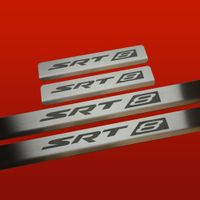 Listwa progowa CHRYSLER 300C MK1 SRT8 Stal nierdzewna 304 mat 4szt