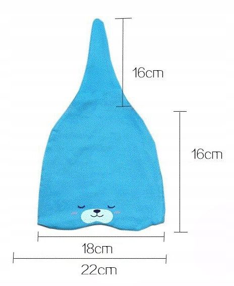 Czapeczka smerfetka dla noworodka ŚLICZNY PYSK zdjęcie 7