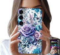 ETUI DO SAMSUNG GALAXY A04S - KWIECISTE WZORY RÓŻEKWIATKI CASE + SZKŁO
