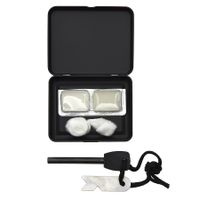 Zestaw do Rozpalania Ognia FOSCO Krzesiwo + 2 Kostki Paliwa + Watolina