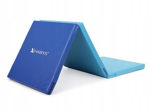 MATERAC GIMNASTYCZNY SKŁADANY DO ĆWICZEŃ REHABILITACJA 180x60x5CM na Arena.pl