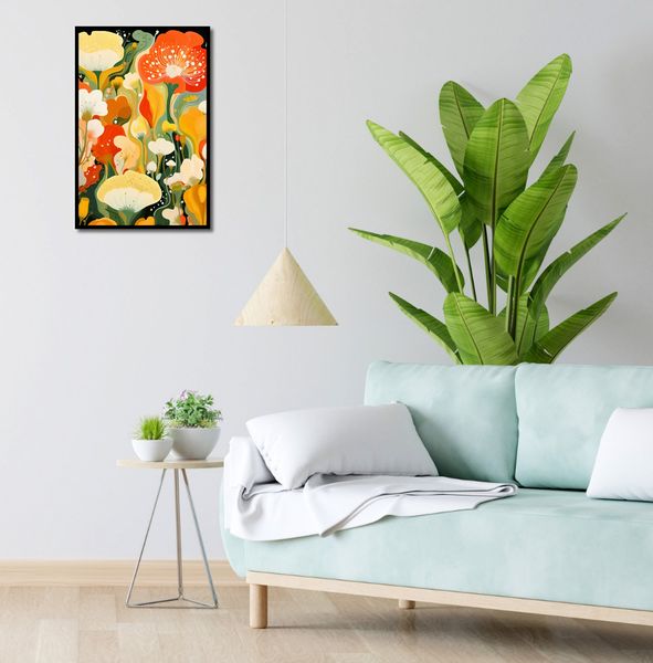 Plakat 40x60cm Kwiatowy Raj zdjęcie 4