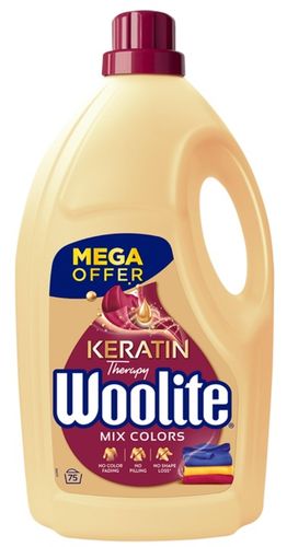 WOOLITE Płyn Do Prania Kolorów Ochrona Intensywność Keratin Therapy 4,5 l na Arena.pl