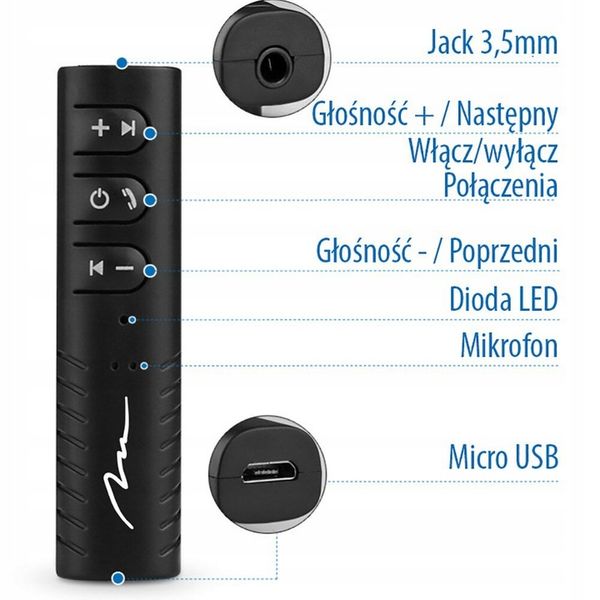 Odbiornik Bluetooth Audio Receiver Transmitter zdjęcie 3
