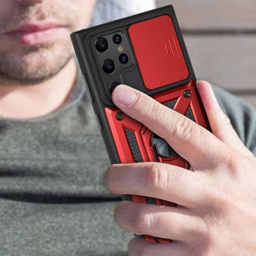 Spacecase Camring Galaxy S22 Ultra Red na Arena.pl