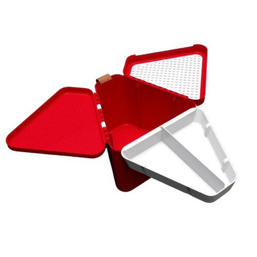 Pudełko Torba Pojemnik Do Przechowywania Zabawek Klocki Regulowany Uchwyt na Arena.pl