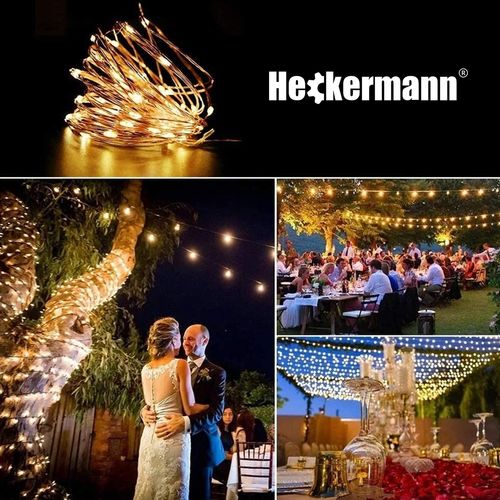 Lampki solarne Heckermann VCT-SLC-21 200LED Warm na Arena.pl