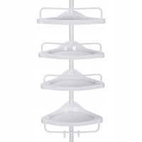 Regał Półka Łazienkowa Teleskopowa