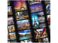 50X50CM MIASTA ŚWIATA SKOS OBRAZ