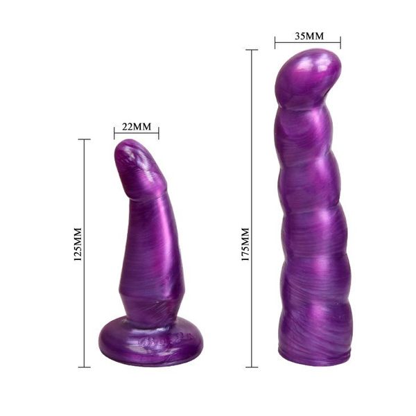 Podwójny Damski Sztuczny Członek - Dildo Na Paskach Ultra Female Harness zdjęcie 7