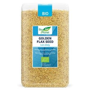 LEN ZŁOTY BIO 1 kg BIO PLANET zdjęcie 1