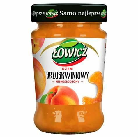 ŁOWICZ DŻEM BRZOSKWINIA 280g zdjęcie 1