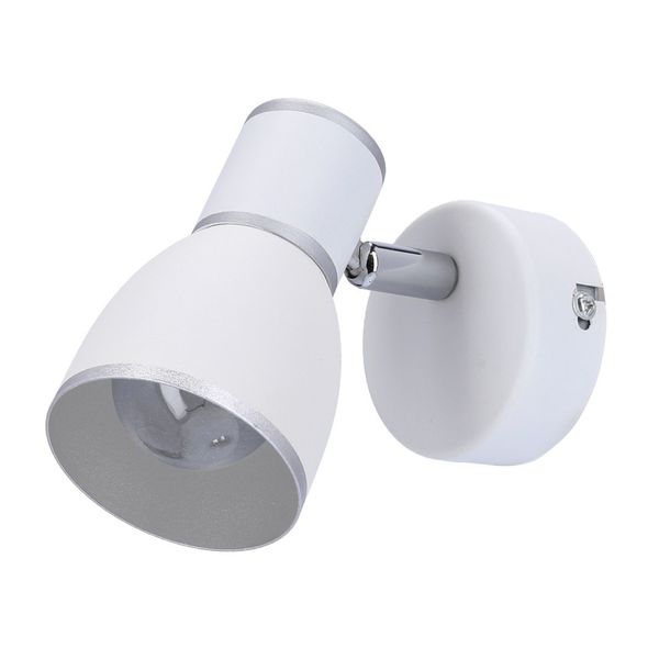 Fido kinkiet 1x40W E14 biały+chrom zdjęcie 7