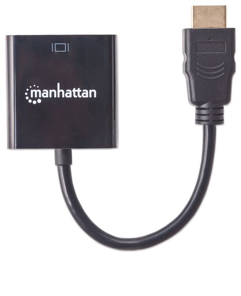 KONWERTER MANHATTAN  HDMI NA VGA 1080P M/F ZASILANIE MICRO USB 151467 zdjęcie 3
