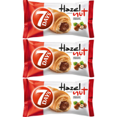 7 Days Croissant z nadzieniem z orzechów laskowych 60 g x 3 sztuki