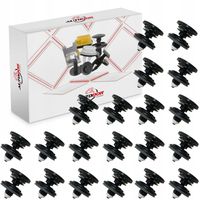 20szt SPINKA TAPICERKI DRZWI VW AUDI SEAT SKODA MOCOWANIA PODSUFITKI BOCZKI