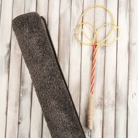 trzepaczka do dywanów drewniana rączka trzepak frolee kz-08-t