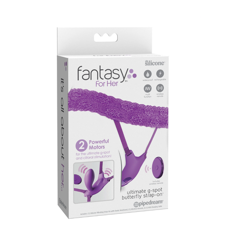 stymulator punktu g z paskiem ultimate g-spot butterfly strap-on pipedream na Arena.pl