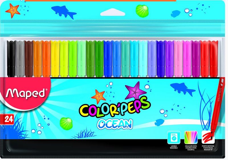 PISAKI COLORPEPS OCEAN 24KOL MAPED zdjęcie 1