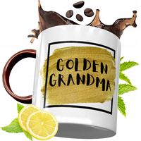 Kubek Bordowy Dla Babci Na Urodziny Prezent Z Nadrukiem Ze Zdjęciem