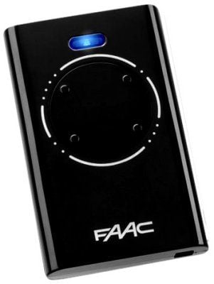 FAAC pilot 4-kanałowy XT4 868 MHz czarny zdjęcie 1