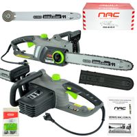 PIŁA ELEKTRYCZNA NAC 2000 W SZYBKI NACIĄG ŁAŃCUCHA OSPRZĘT OREGON 40 CM