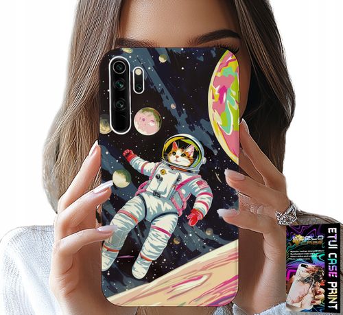 ETUI DO XIAOMI NOTE 8 - KOCI ASTRONAUTA KOT KOSMOS OBUDOWA CASE na Arena.pl