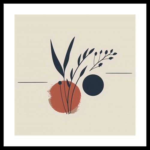 Plakat 50x50cm Botaniczna Barwa na Arena.pl