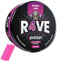 Woreczki Kofeinowe Snusy Energetyczne R4VE Kofeina BEZ CUKRU 100mg