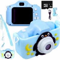 Aparat fotograficzny cyfrowy full HD selfie kamera + 8GB DZIEŃ DZIECKA gry