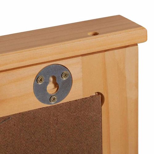 Lustro VIGO miodowy brąz 55.5 x 5 x 70 cm Lite drewno sosnowe na Arena.pl