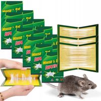 30x SILNY LEP NA MYSZY PUŁAPKA Z KLEJEM ŁAPKA SZCZURY MYSZOŁAPKA AROMAT