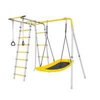 OUTLET Plac zabaw Leśna Polanka | Drabinki Lina Leżak huśtawka 100 kg