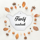 Ceramiczna podkładka z Twoim nadrukiem - imbryk