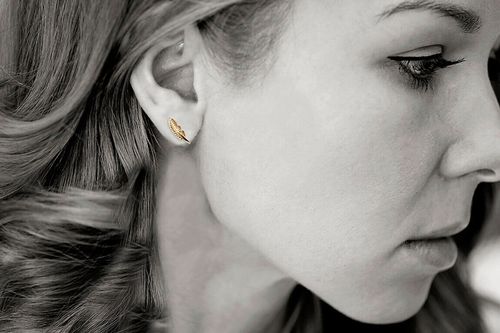 Złote kolczyki KZC5200 na Arena.pl