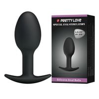 silikonowy korek analny heavy balls pretty love