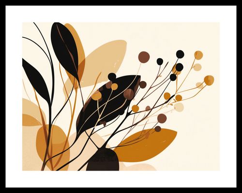 Plakat 40x30cm Jesienne Sylwety na Arena.pl