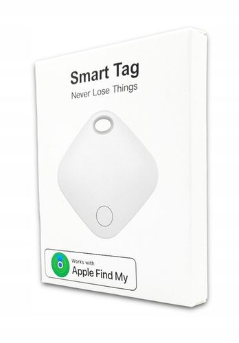 Lokalizator Kluczy Torby Smart Air Tag MFI Apple Find My BLE 5.2 - Czarny na Arena.pl